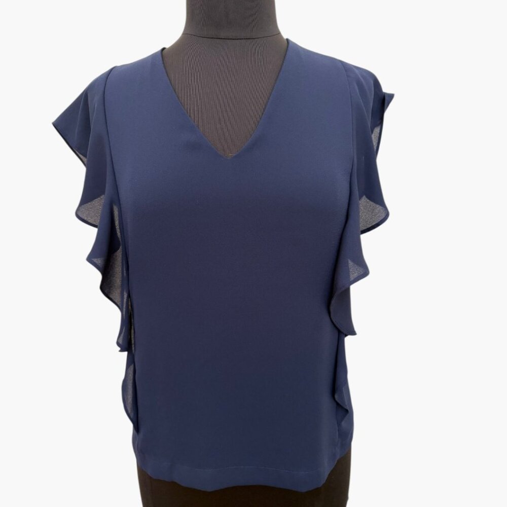 Ann Taylor blouse with butterfly sleeves